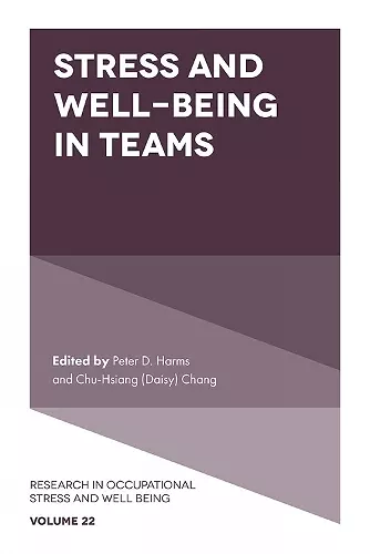 Stress and Well-Being in Teams cover