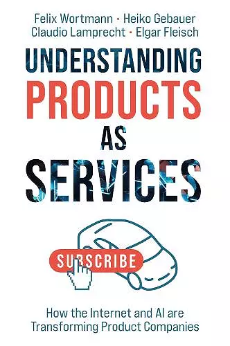 Understanding Products as Services cover