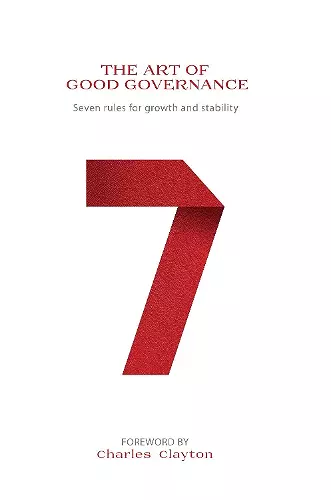 THE ART OF GOOD GOVERNANCE cover