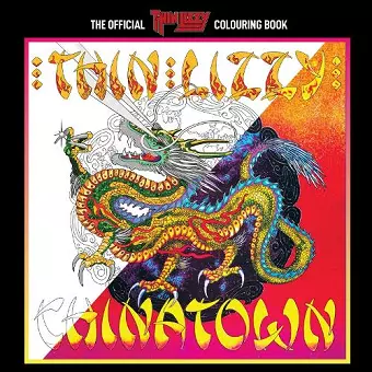 The Official Thin Lizzy Colouring Book cover