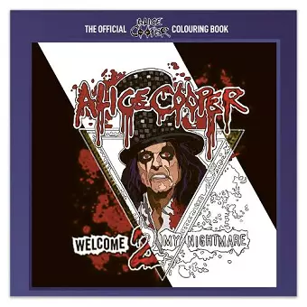 The Official Alice Cooper Colouring Book cover