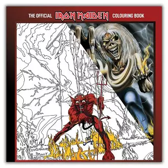 The Official Iron Maiden Colouring Book cover