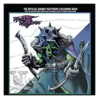 The Official Rodney Matthews Colouring Book cover