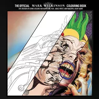 The Official Mark Wilkinson Colouring Book cover