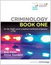 Criminology Book One for the WJEC Level 3 Applied Certificate & Diploma cover