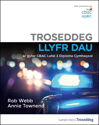 Troseddeg Llyfr Dau cover