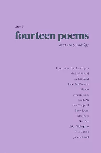 Fourteen Poems: Issue 6 cover