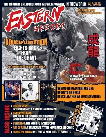 Eastern Heroes Magazine Vol1 Issue 1 cover