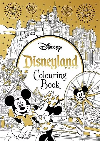Disneyland Parks Colouring Book cover