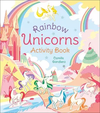 Rainbow Unicorns Activity Book cover