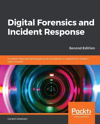 Digital Forensics and Incident Response cover