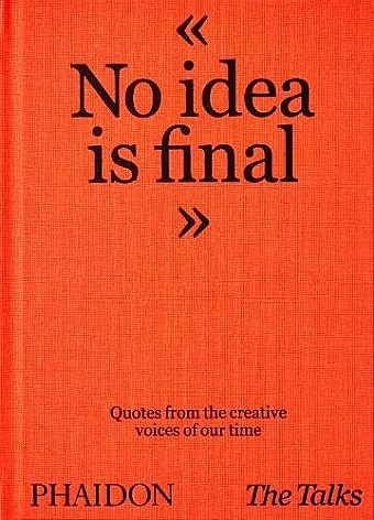 The Talks - No Idea Is Final cover
