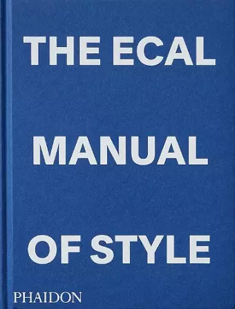 The ECAL Manual of Style cover