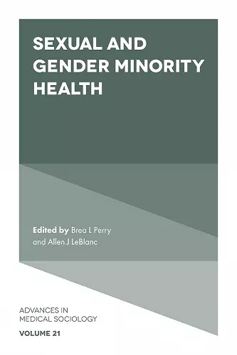 Sexual and Gender Minority Health cover