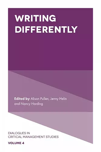 Writing Differently cover