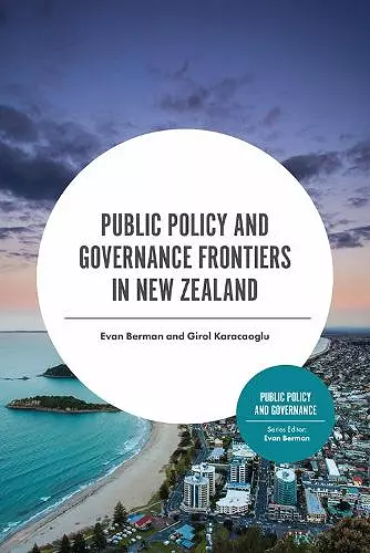 Public Policy and Governance Frontiers in New Zealand cover