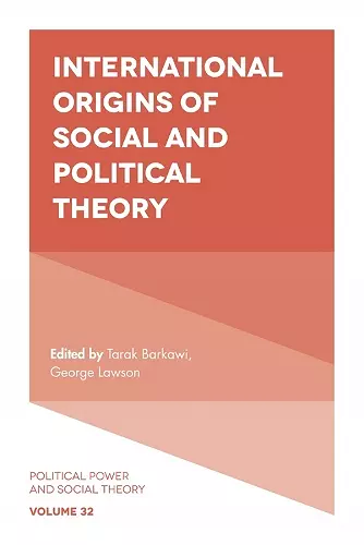 International Origins of Social and Political Theory cover