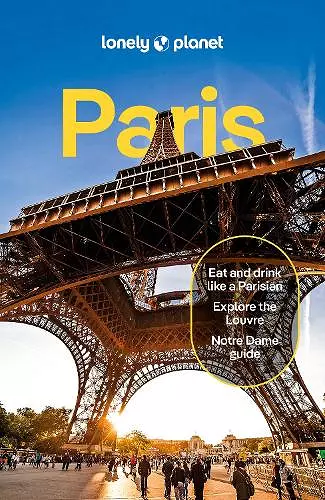 Lonely Planet Paris cover