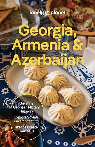 Lonely Planet Georgia, Armenia & Azerbaijan cover