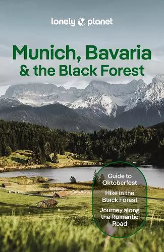 Lonely Planet Munich, Bavaria & the Black Forest cover