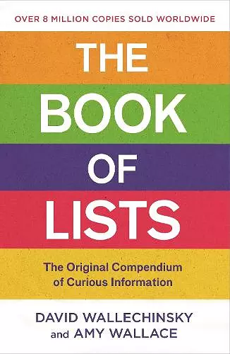 The Book Of Lists cover