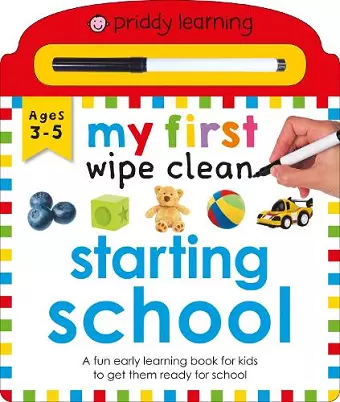 My First Wipe Clean: Starting School cover