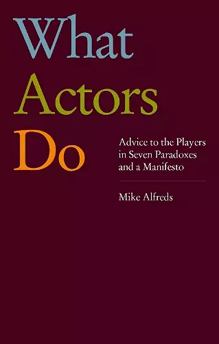 What Actors Do cover