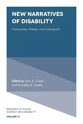 New Narratives of Disability cover