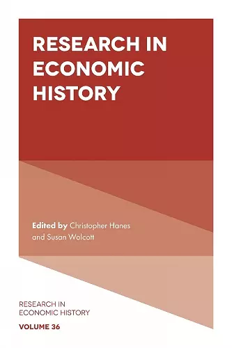 Research in Economic History cover