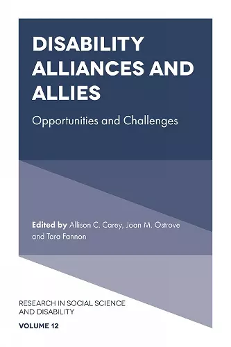 Disability Alliances and Allies cover