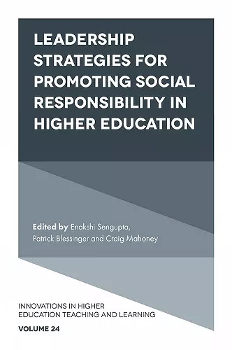 Leadership Strategies for Promoting Social Responsibility in Higher Education cover