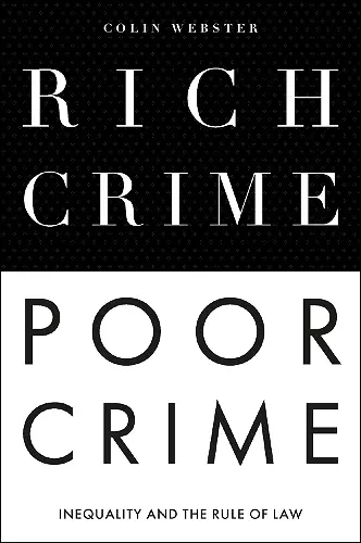 Rich Crime, Poor Crime cover