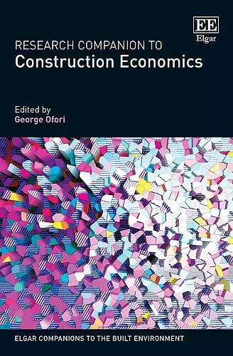 Research Companion to Construction Economics cover