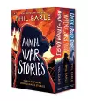 Animal War Stories Box Set (When the Sky Falls, While the Storm Rages, Until the Road Ends) cover
