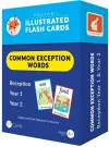 Common Exception Words Flash Cards: Reception, Year 1 and Year 2 Words - Perfect for Home Learning - with 109 Colourful Illustrations cover