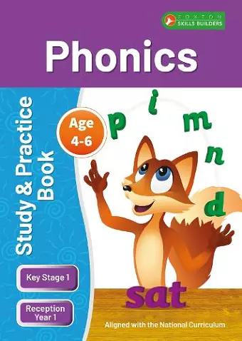 KS1 Phonics Study & Practice Book for Ages 4-6 (Reception -Year 1) Perfect for learning at home or use in the classroom cover