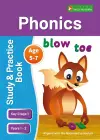 KS1 Phonics Study & Practice Book for Ages 5-7 (Years 1-2) Perfect for learning at home or use in the classroom cover