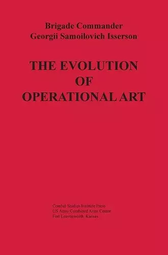 The Evolution of Operational Art cover