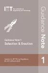 Guidance Note 1: Selection & Erection cover