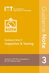 Guidance Note 3: Inspection & Testing cover