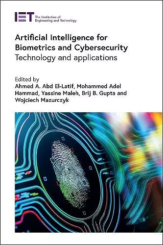 Artificial Intelligence for Biometrics and Cybersecurity cover