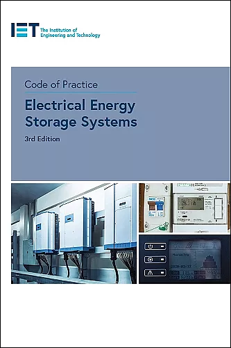 Code of Practice for Electrical Energy Storage Systems cover