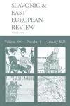 Slavonic & East European Review (100 cover