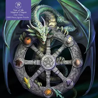 Adult Jigsaw Puzzle Anne Stokes: Wheel of the Year cover