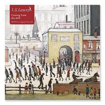 Adult Jigsaw Puzzle L.S. Lowry: Coming from the Mill (500 pieces) cover