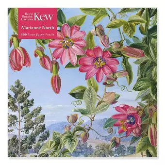 Adult Jigsaw Puzzle Kew: Marianne North: View in the Brisbane Botanic Garden (500 pieces) cover