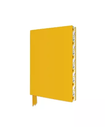 Sunny Yellow Artisan Pocket Journal (Flame Tree Journals) cover