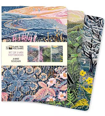 Annie Soudain Set of 3 Midi Notebooks cover