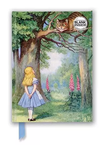 John Tenniel: Alice and the Cheshire Cat (Foiled Blank Journal) cover