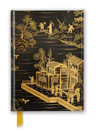 Chinese Lacquer Black & Gold Screen (Foiled Journal) cover